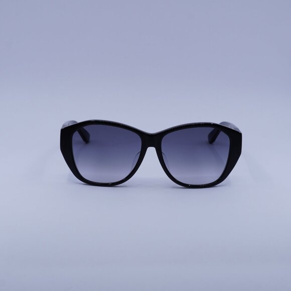 Saint Laurent SL M8/FN 001 Sunglasses Black Square Frame, Grey Gradient Lenses - Picture 3 of 11